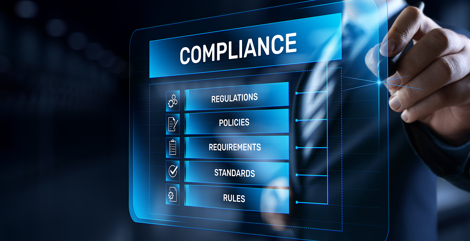 Compliance Rules Regulation Policy Law. Business Technology Conc Orlando Security Camera Company